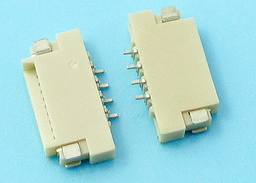 LFPCGBL123-XXR-TAND-2 - FPC 1.0mm H:1.5 NON-ZIF SMT  Dual Contact Type Connector - LAI HENG TECHNOLOGY LTD.