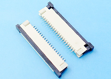 LFPC-K815-B-XX-PT-X - FPC 1.0mm H:2.5 Push-Pull SMT R/A Bottom Type Connector - LAI HENG TECHNOLOGY LTD.