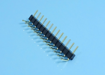 LP/H200RGX a A c ∕ b -1xXX - 2.0mm Pin Header H:2.0 W:2.0 Single Row Down Angle DIP Type - LAI HENG TECHNOLOGY LTD.