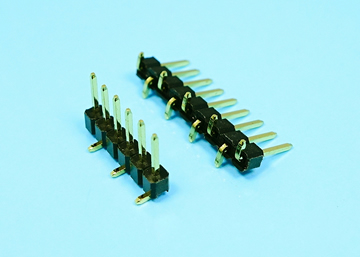 LP/H254TGN a A c - b -1xXX XT - 2.54mm Pin Header H:2.54 W:2.54 Single Row SMT Type - LAI HENG TECHNOLOGY LTD.