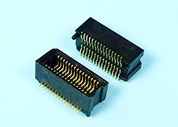 0.50mm(0.0197") Pitch Board To Board Female Connector  SMT Type  H=3.70mm,Pegs ,CAP
