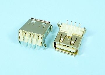 USB A Type 4Pin Female Board Side DIP 90°