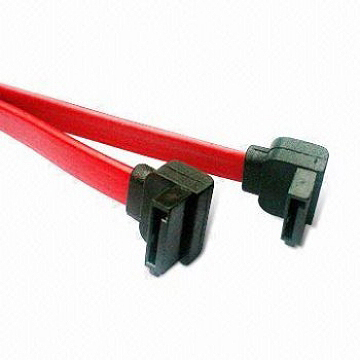 90° ATA/SATA Cable with Various Drive Locations or SATA Host Card Adapter