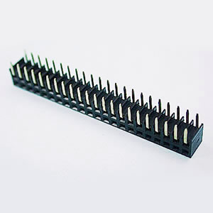 F223C - Dual Row 04 to 80 Contacts Side Entry Straight Type - Townes Enterprise Co.,Ltd