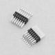 Pin -Header- Strip-Double row for Surface Mount Technic and High-Temperature Body  1.27mm pitch