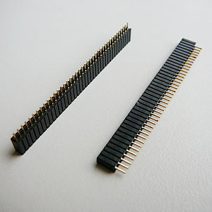 12702WFS-X-X-X - 1.27 mm Single Row Straight Angle Headers - YIYANG ELECTRIC CO., LTD