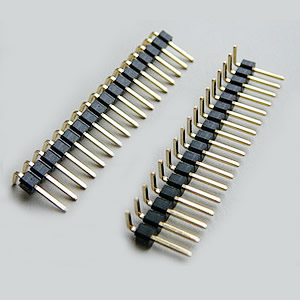 25409WMR1-X-X-X - 2.54 mm Single Row Right Angle Pin Headers - YIYANG ELECTRIC CO., LTD