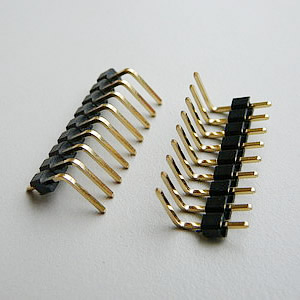 25409WMR2-X-X-X - 2.54 mm Single Row Right Angle Pin Headers - YIYANG ELECTRIC CO., LTD