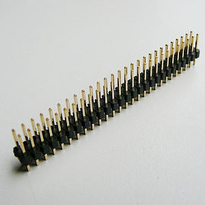 25410WMS-X-X-X - 2.54 mm Dual Row Straight Angle Pin Headers - YIYANG ELECTRIC CO., LTD